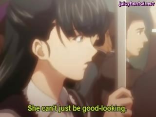 Anime lesbians tribbing dhe caressing