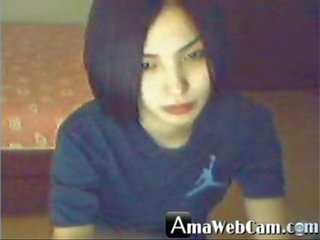 Yummy Korean girl, concupiscent on webcam