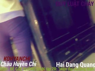 Tenåring kjæreste pham vu linh ngoc sjenert tissing hai dang quang skole chau huyen chi prostituert
