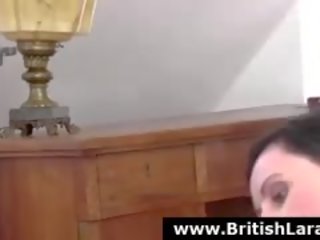 Anal baise pour ripened britannique jeune dame en nylons
